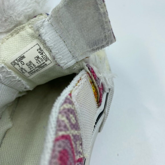 TODDLER VANS SHEEP LLAMA SLIP ON SNEAKERS SIZE 7 Toddler Hook-nLoop Closure RARE - Picture 6 of 6